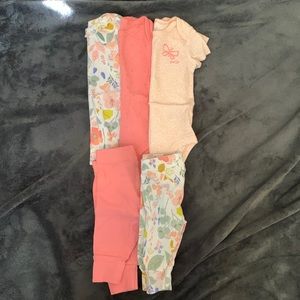 Bundle of baby girl clothes
